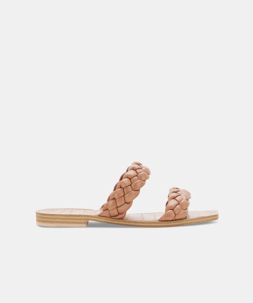 INDY SANDALS IN CARAMEL STELLA