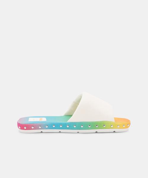 MOCHI PRIDE SANDALS OFF WHITE NEOPRENE - Click Image to Close