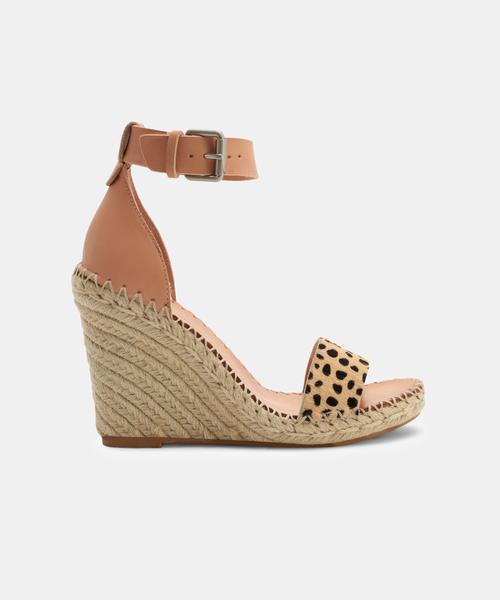 NOOR WEDGES IN LEOPARD - Click Image to Close