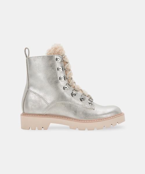 PUCK BOOTIES SILVER STELLA - Click Image to Close