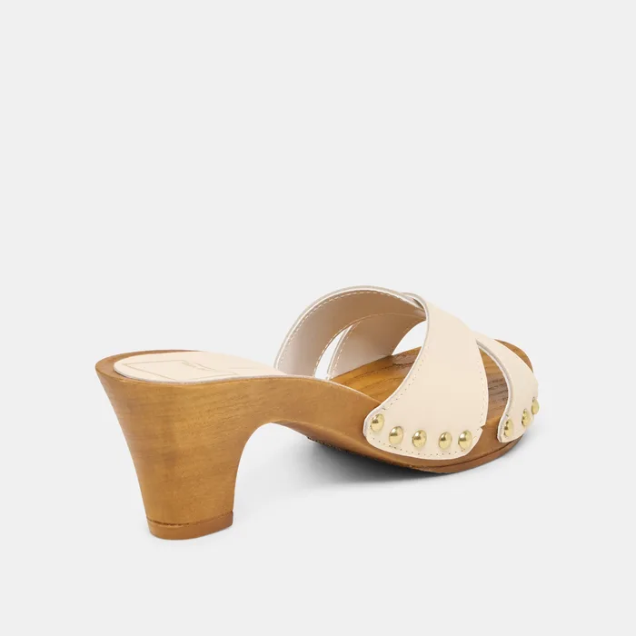 Averie Bone Leather Heels — view 4