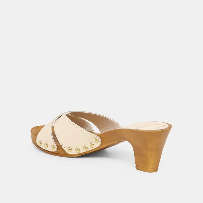 Averie Bone Leather Heels — view 6
