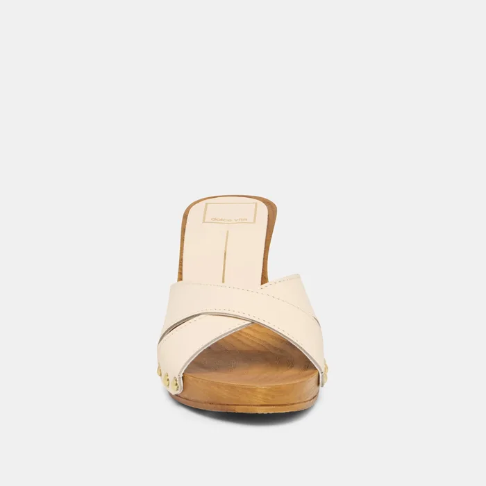 Averie Bone Leather Heels — view 7