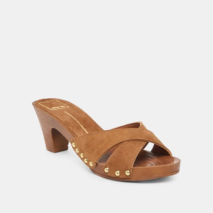 Averie Brown Nubuck Heels — view 3