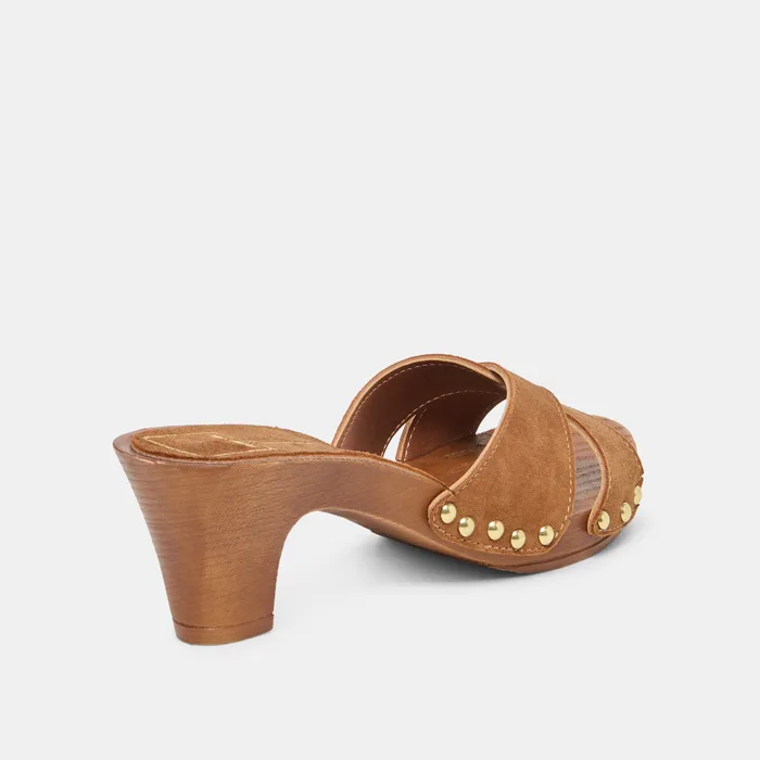 Averie Brown Nubuck Heels — view 4