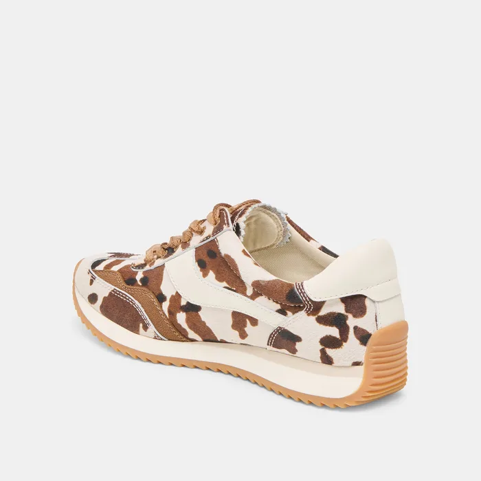 B.Ntcd Cocoa Taurus Calf Hair Sneakers — view 8