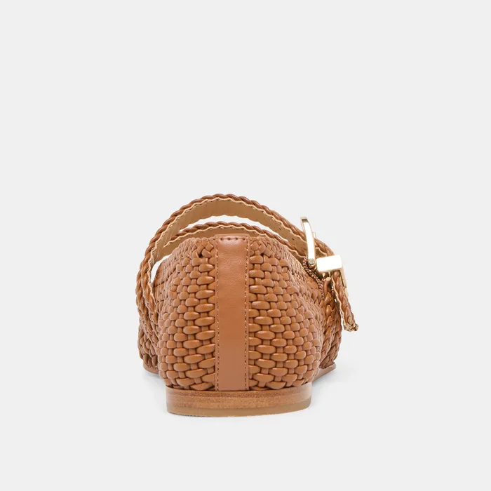 Baylee Saddle Woven Stella Ballet Flats — view 9