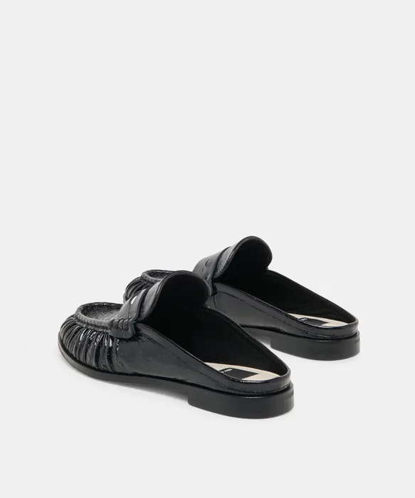 BETZY LOAFERS MIDNIGHT CRINKLE PATENT