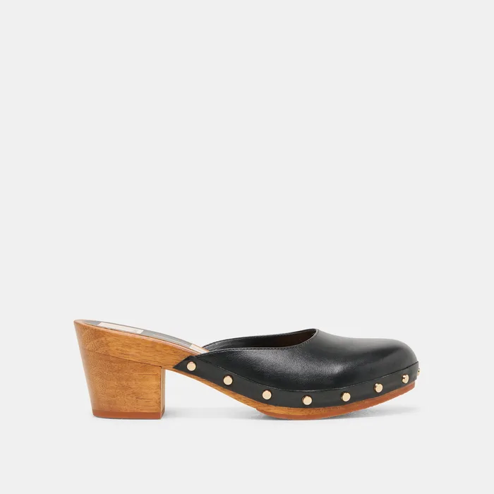 CAMYN HEELS BLACK LEATHER — view 2
