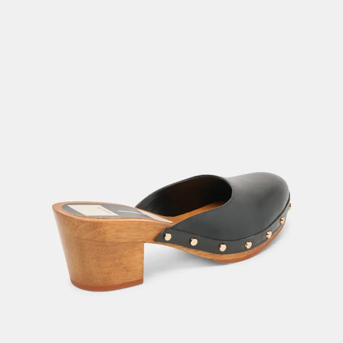 CAMYN HEELS BLACK LEATHER — view 6