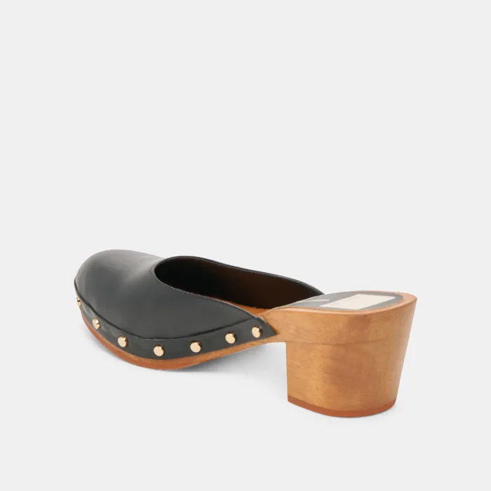 CAMYN HEELS BLACK LEATHER — view 8