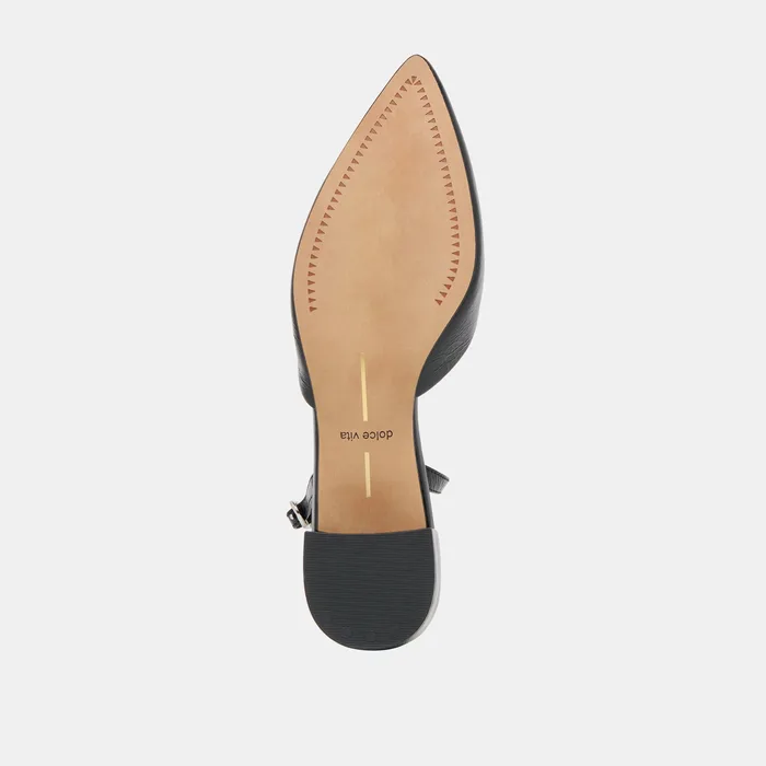 CAREL WIDE HEELS MIDNIGHT CRINKLE PATENT LEATHER