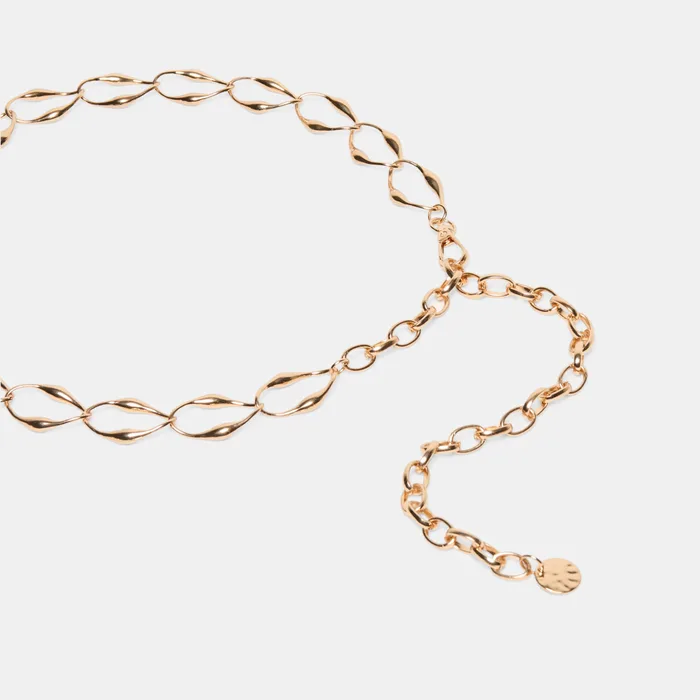 Chain Link Gold Belt — view 3