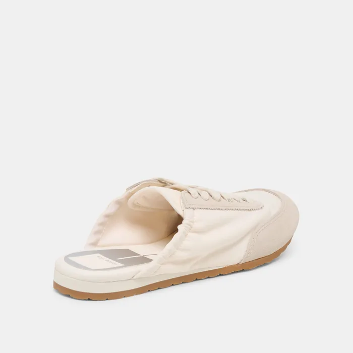 Daris White Nylon Sneakers — view 6