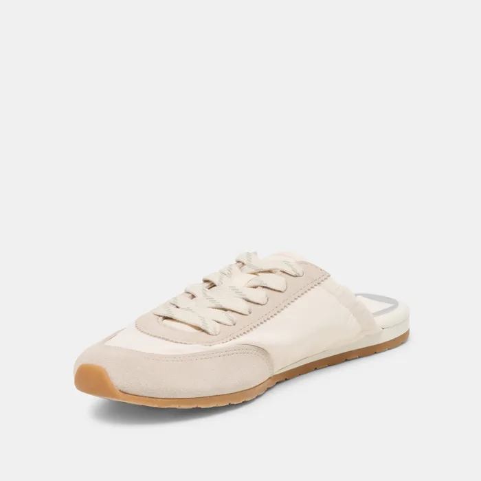 Daris White Nylon Sneakers — view 8