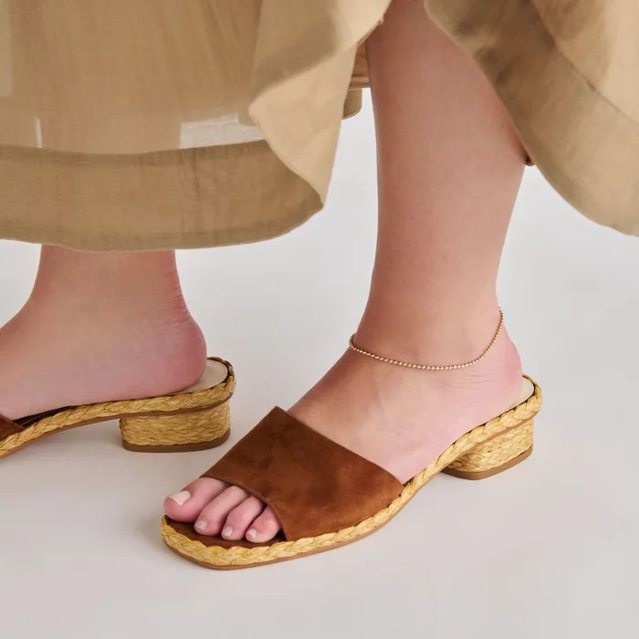 Dixi Brown Suede Sandals — view 3