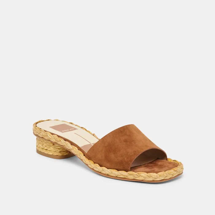 Dixi Brown Suede Sandals — view 4