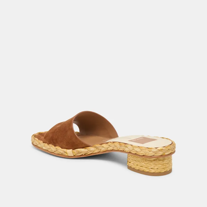 Dixi Brown Suede Sandals — view 7