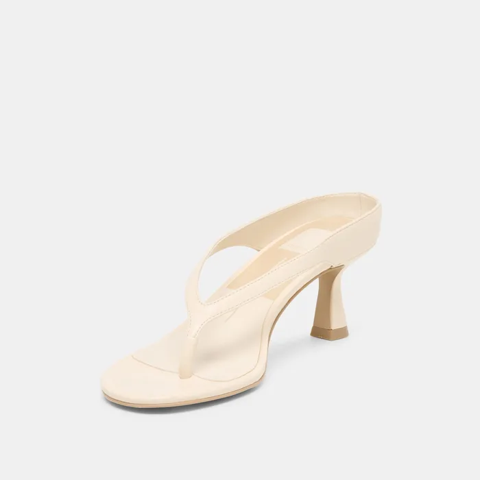 Doreen Bone Leather Heels — view 8