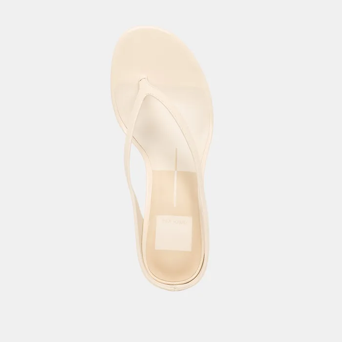Doreen Bone Leather Heels — view 12
