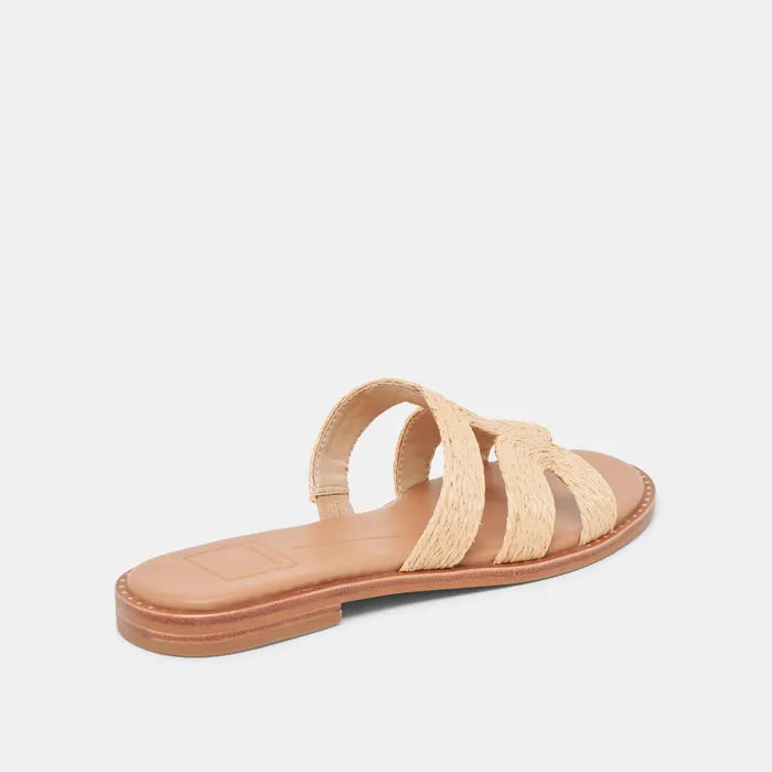 EMON SANDALS LT NATURAL RAFFIA — view 4