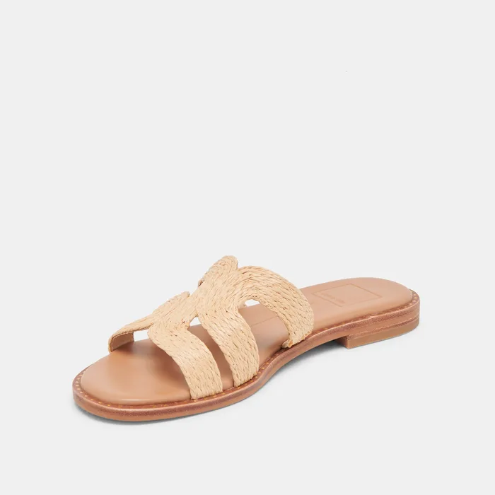EMON SANDALS LT NATURAL RAFFIA — view 5