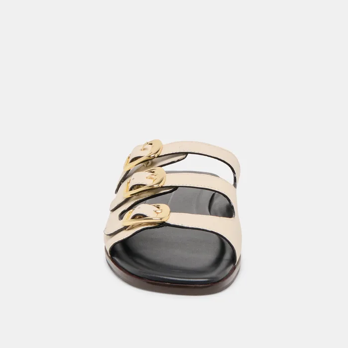 Fin Bone Leather Sandals — view 7