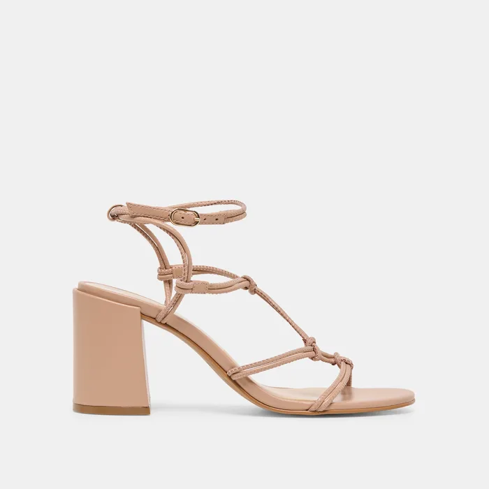 Fizzy Lt Tan Leather Heels — view 2