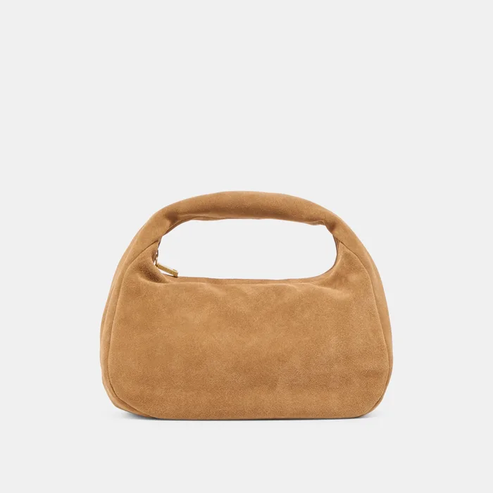 Frankie Brown Suede Handbag — view 2