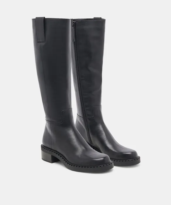 Glory H2O Waterproof Black Leather Boots — view 3
