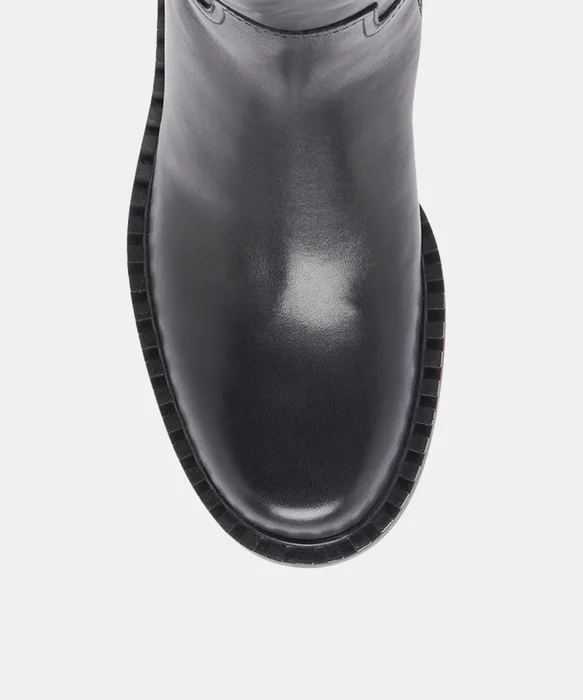 Glory H2O Waterproof Black Leather Boots — view 4