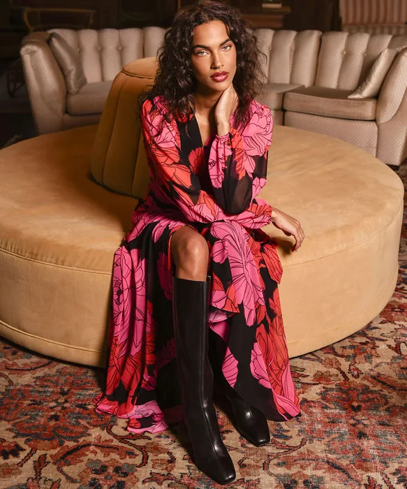 Gyra Black Leather Boots — view 11