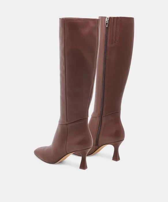 GYRA BOOTS CHOCOLATE LEATHER