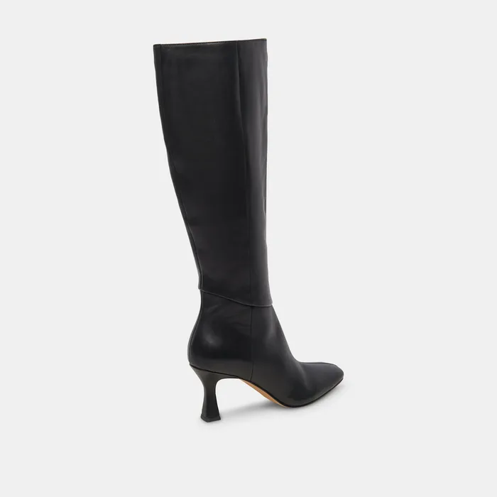 Gyra Extra Wide Calf Black Boots — view 8