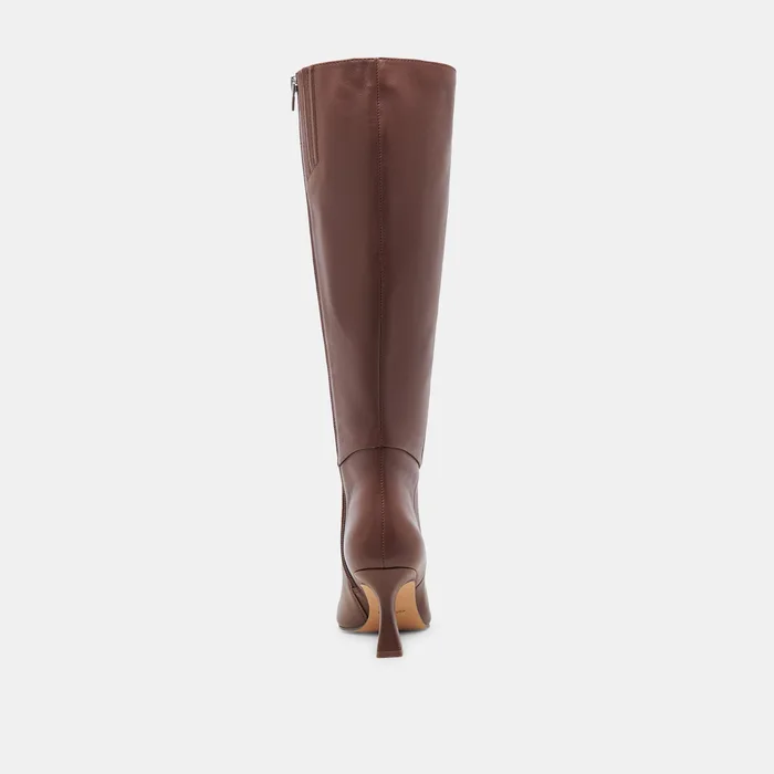 Gyra Extra Wide Calf Chocolate Boots — view 10