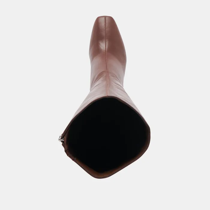 GYRA WIDE CALF BOOTS CHOCOLATE LEATHER — view 13