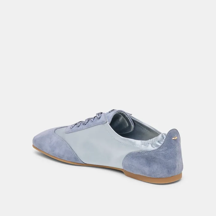 Itzy Periwinkle Satin Sneakers — view 6