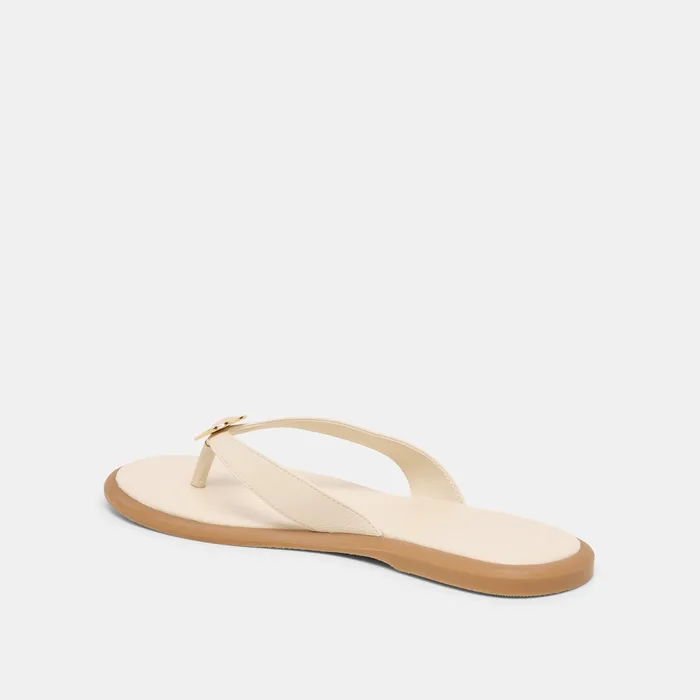 Jaina Bone Leather Sandals — view 7