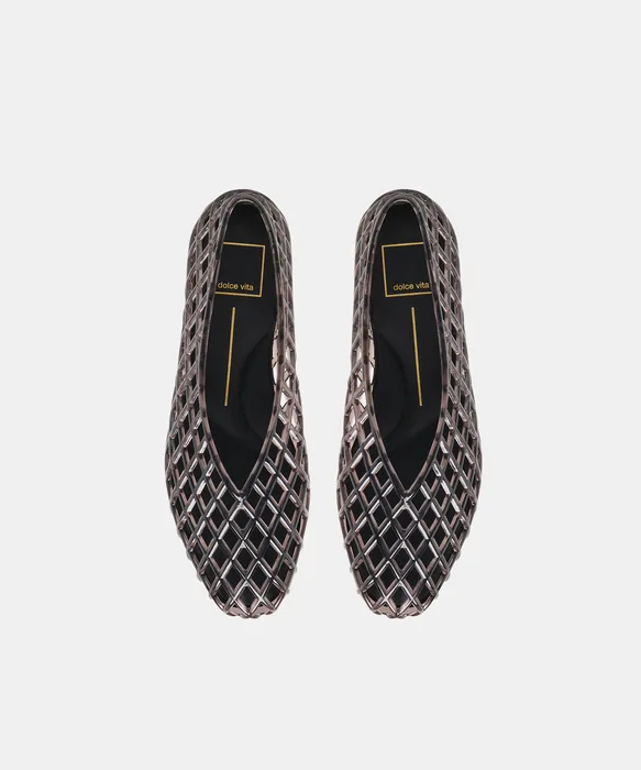 Jam Black Jelly Flats — view 5