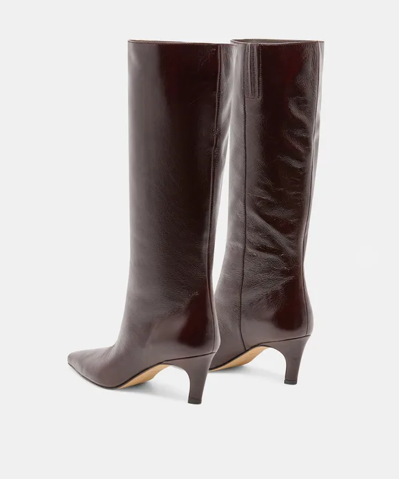 Jazmin Boots Black Cherry Leather — view 6