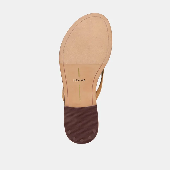 JUNY SANDALS TEAK SUEDE