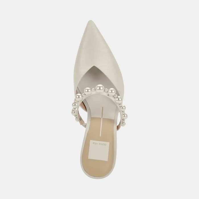 KANIKA Pearl Heels Vanilla Silk — view 11
