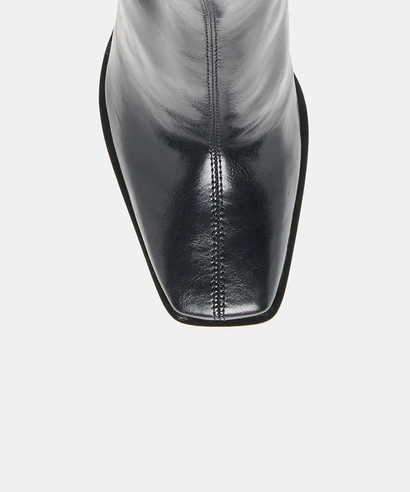 KASY Black Stella Stilleto Ankle Booties — view 4