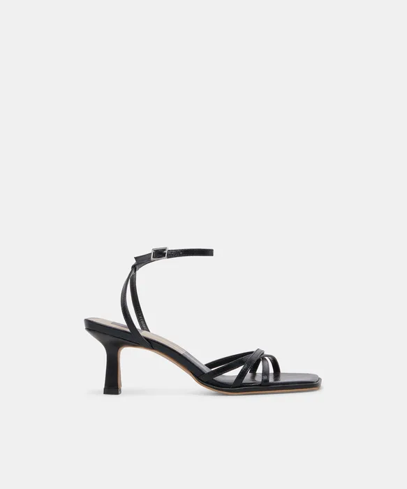 Manji Midnight Patent Leather Heels — view 2