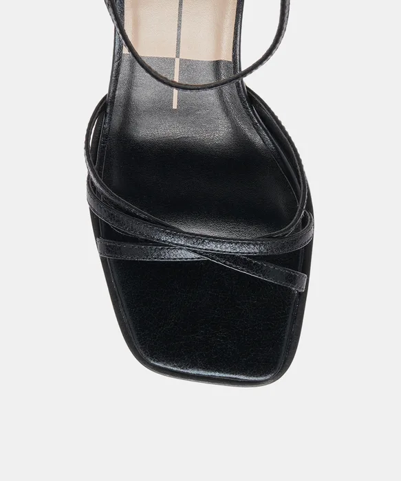 Manji Midnight Patent Leather Heels — view 4