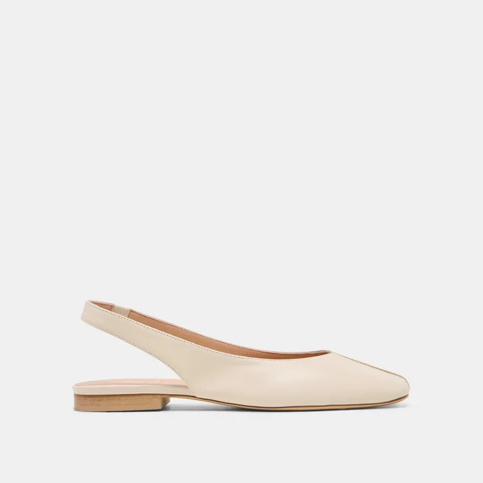 Nekki Bone Leather Flats — view 2
