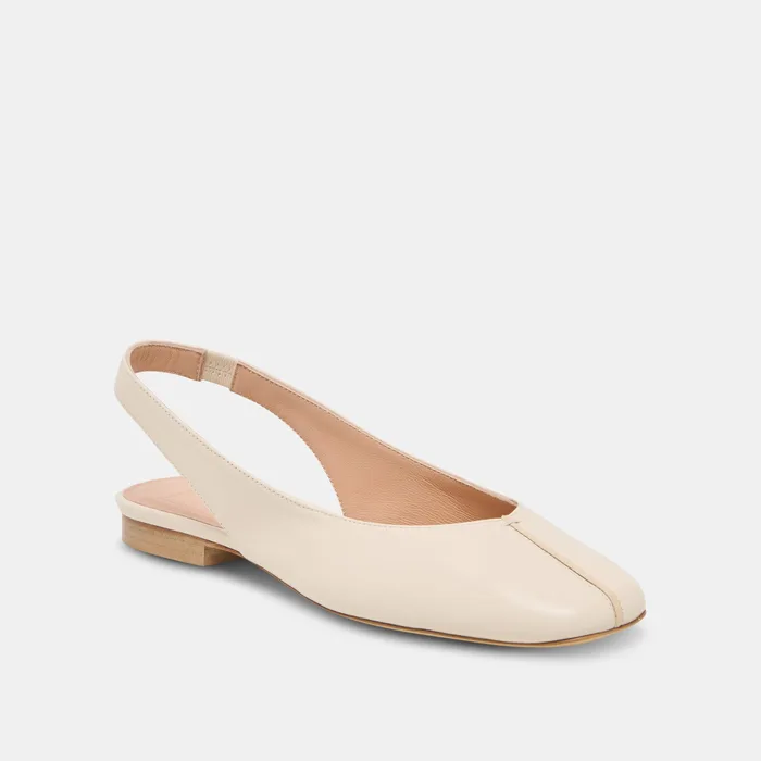 Nekki Bone Leather Flats — view 3