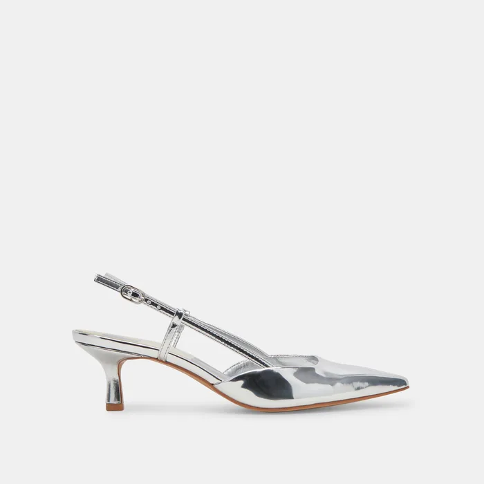 ODELA WIDE HEELS SILVER STELLA — view 2