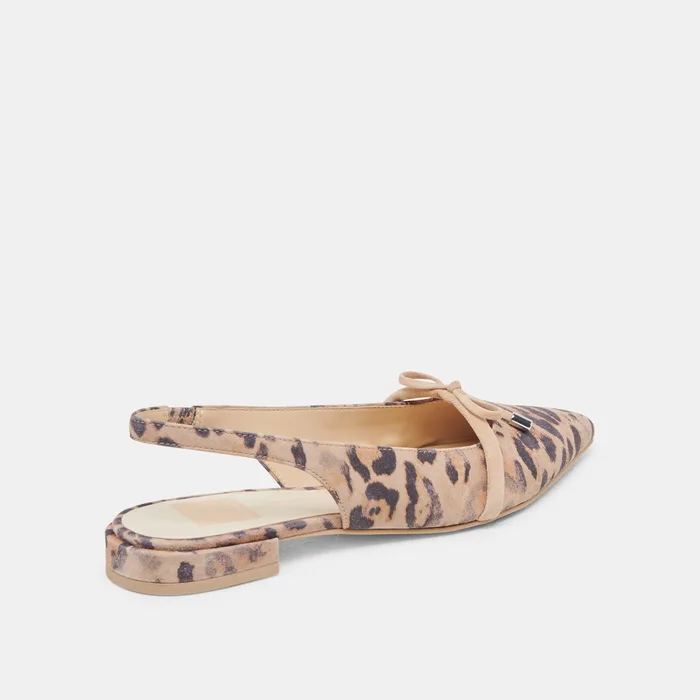 PAYGE FLATS LT LEOPARD SUEDE — view 4