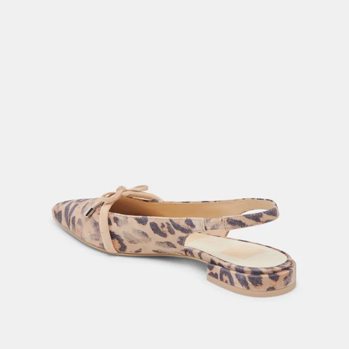 PAYGE FLATS LT LEOPARD SUEDE — view 6